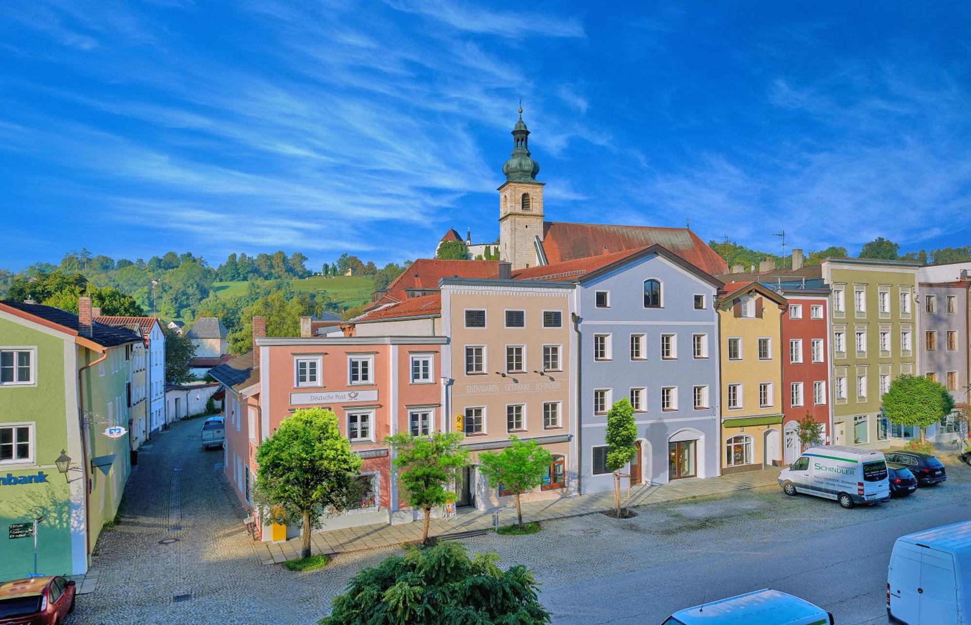 Ferienwohnung Stadtplatz 28 Tittmoning Burghausen Salzburg Familie Экстерьер фото